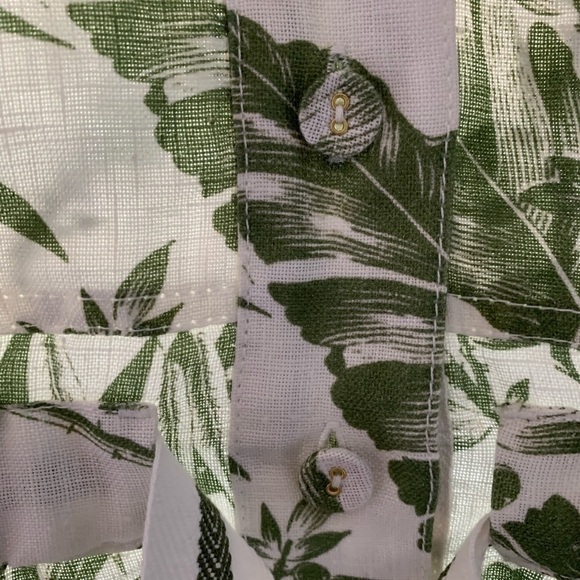 ZIMMERMANN Palm Leaf Print Linen Romper - Picture 9 of 13